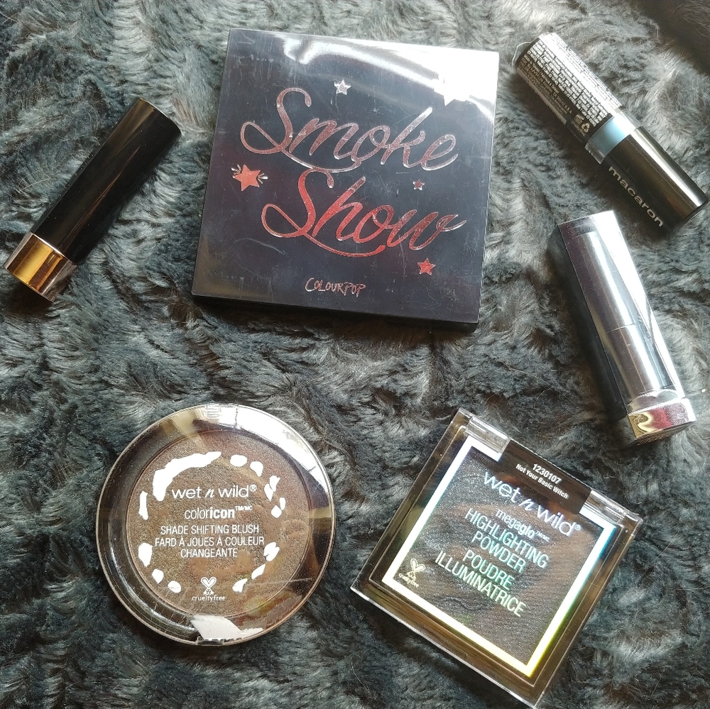 Sold Gray and blue makeup bundle
